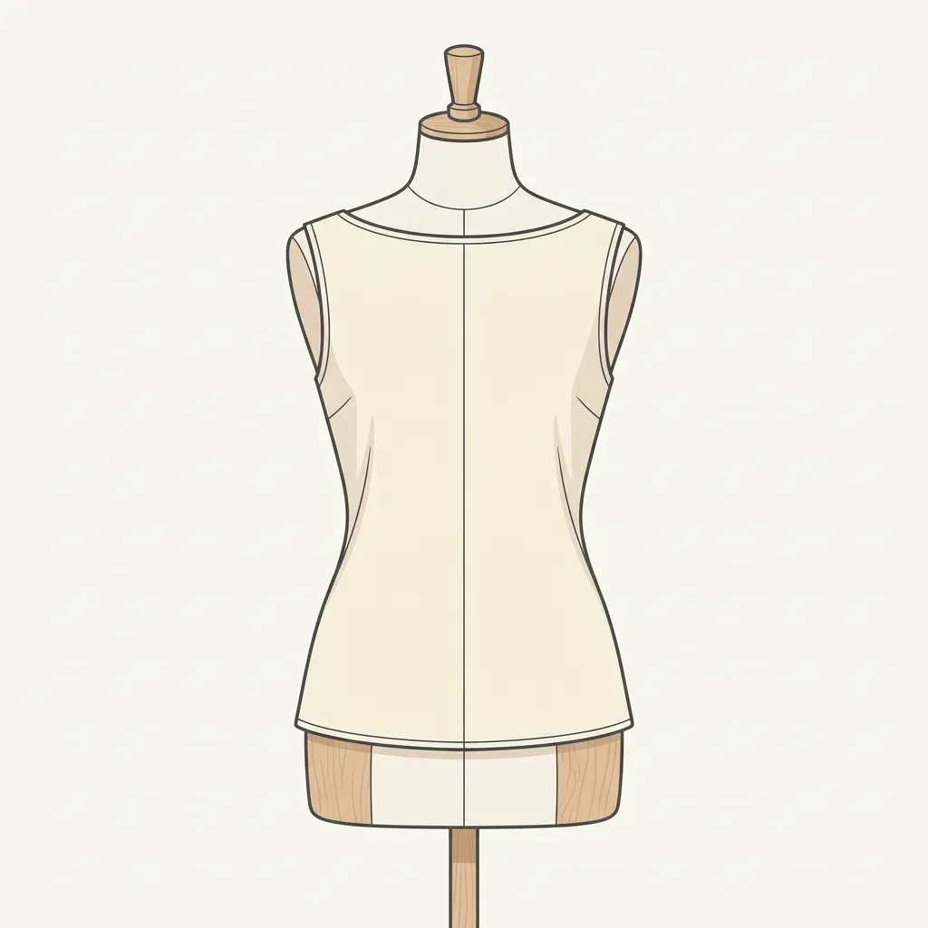 Classic Boat Neck — front neck blouse design